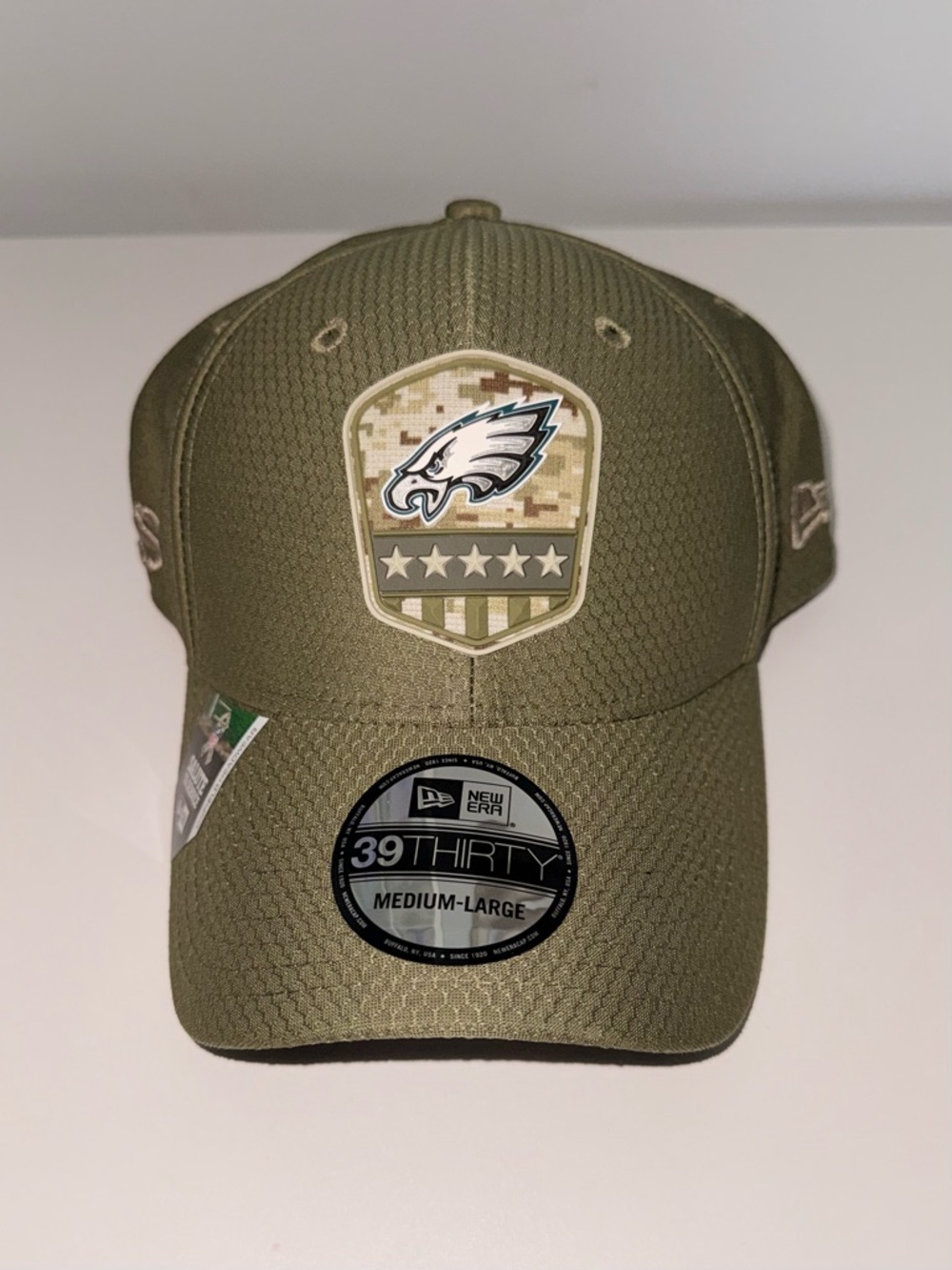 New Era Salute to Service Eagles Fitted Hat M/L